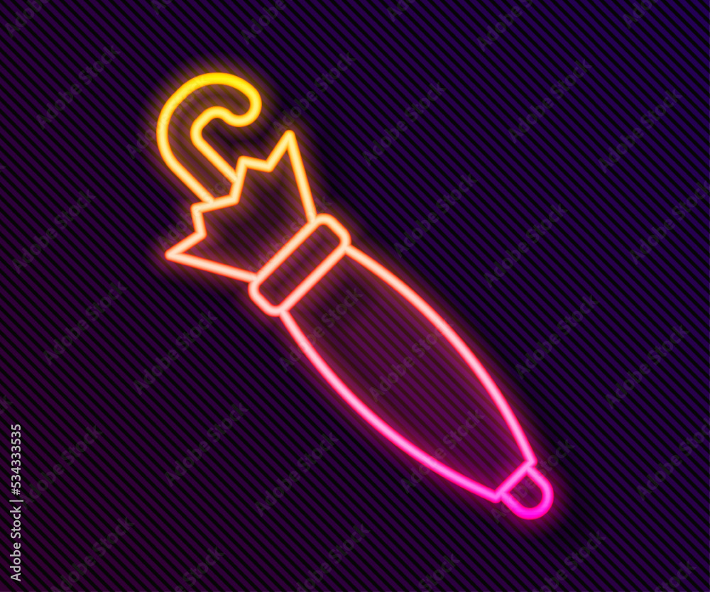 Glowing neon line Umbrella icon isolated on black background. Insurance concept. Waterproof icon. Protection, safety, security concept. Vector Glowing neon line Umbrella icon isolated on black background. Insurance concept. Waterproof icon. Protection, safety, security concept. Vector