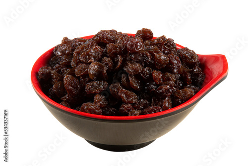 Dried raisins. Typical Christmas food. png transparent background