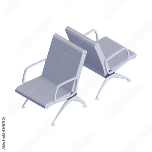 Airport Chairs Icon