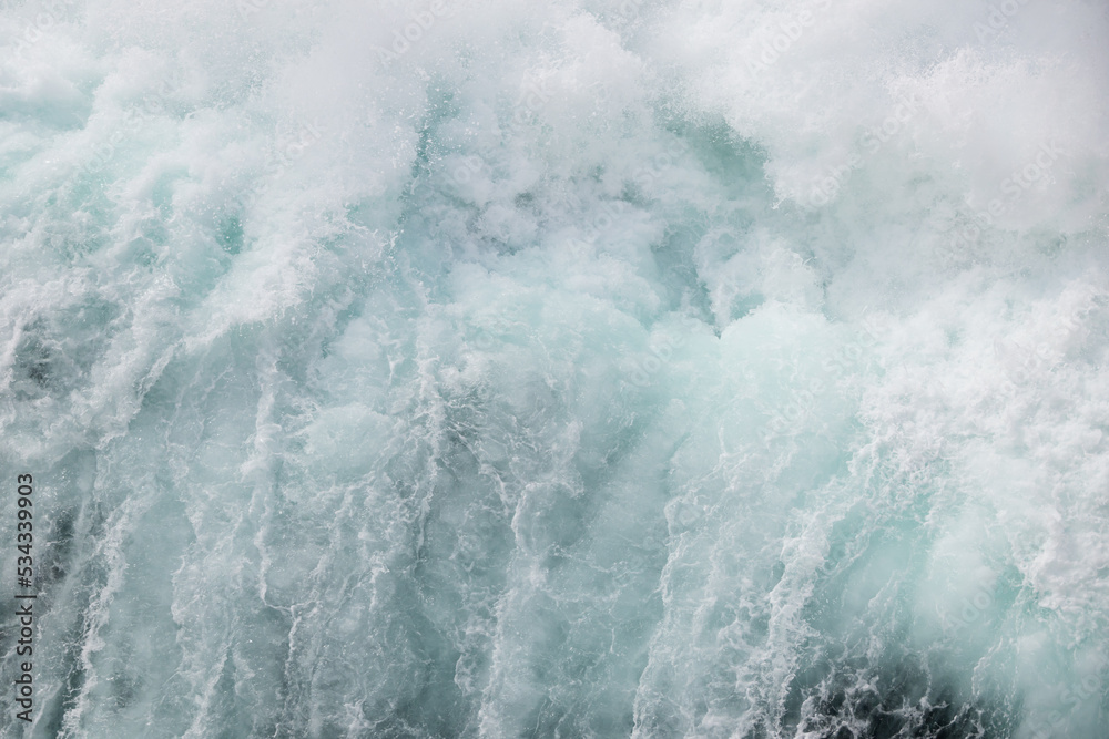 Waves in the ocean from a ship
Waves in the ocean from a ship