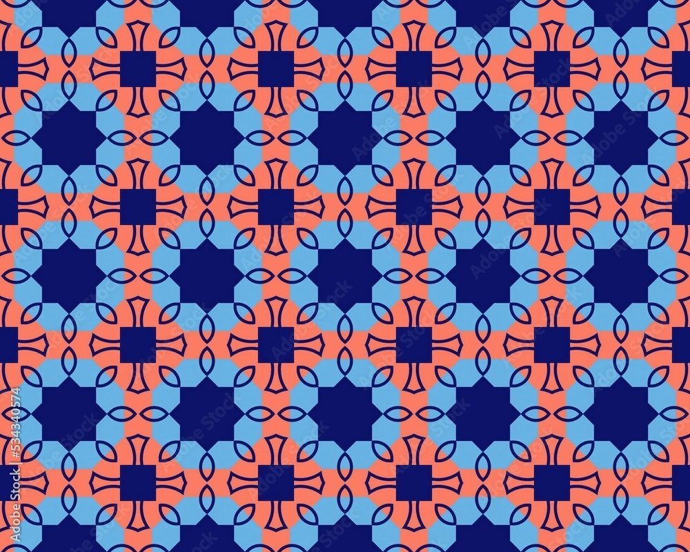 Oriental ethnic seamless repeatable pattern traditional geometric lines stripes background Design Oriental ethnic seamless repeatable pattern traditional geometric lines stripes background Design