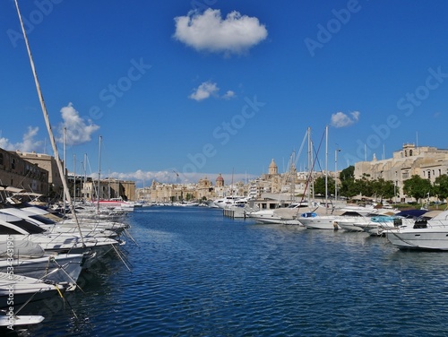 Yachten im Hafen von three cities