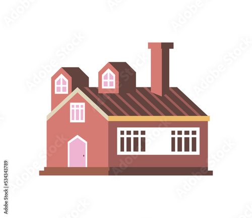 house with chimney