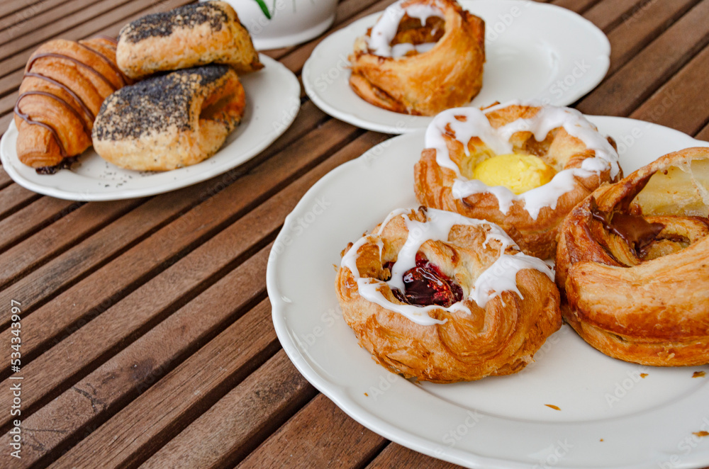 Dänische Frühstücks Gebäck Spezialitäten Dänische Frühstücks Gebäck Spezialitäten