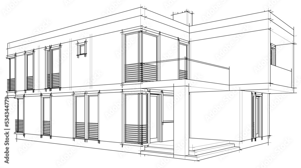 3d model house
