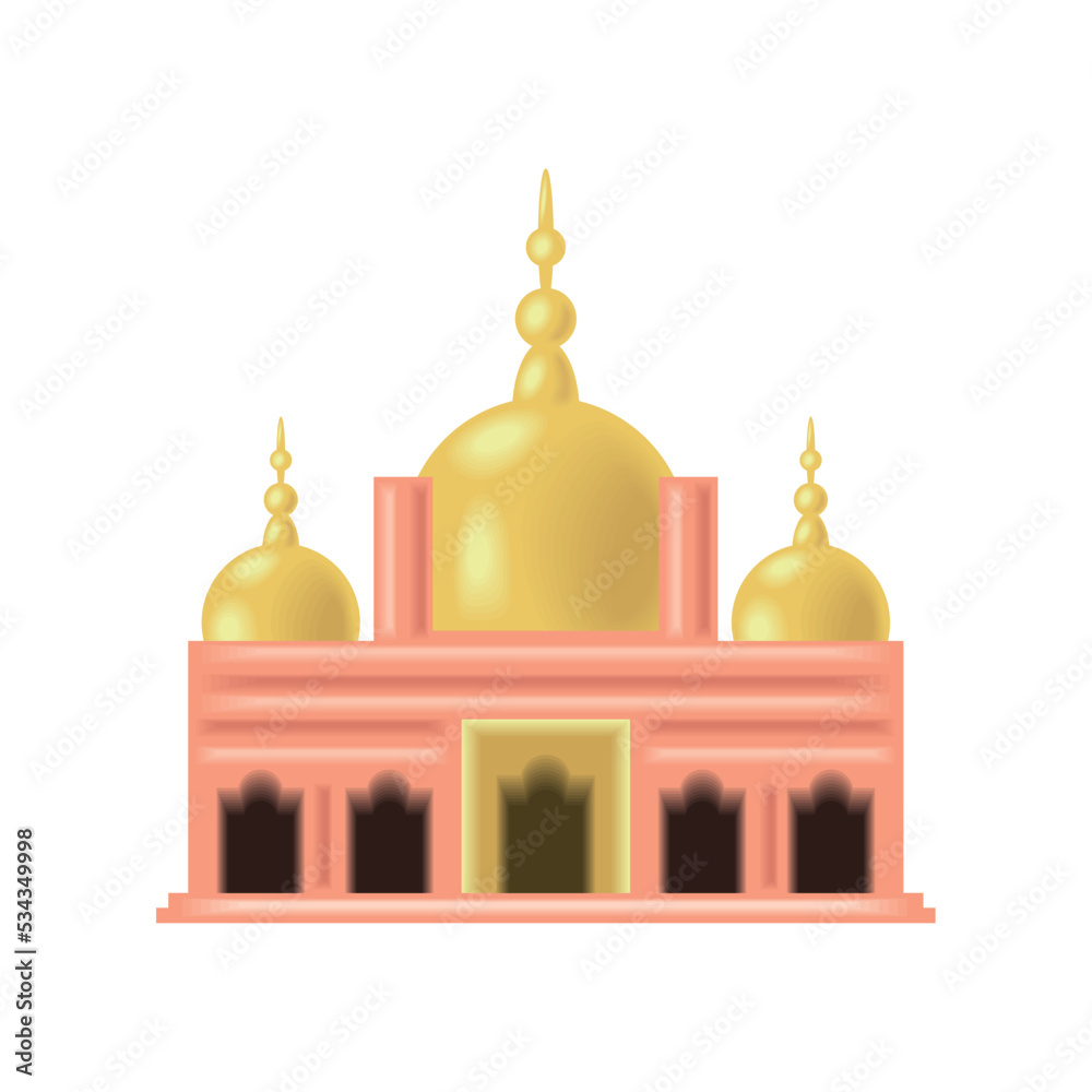 muslim temple building