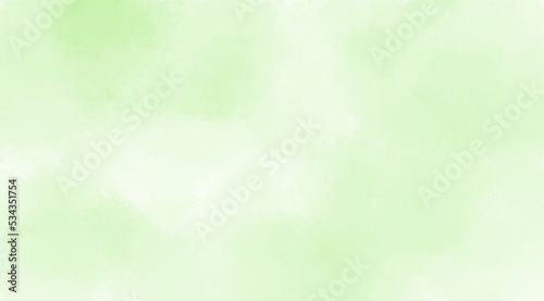 Background light green watercolor blurred gradient