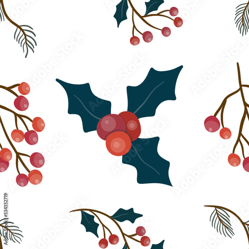 christmas holly berries