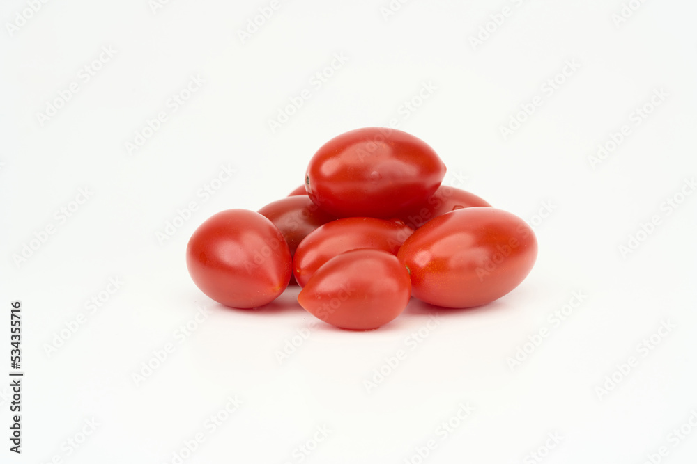 tomatoes on a white background tomatoes on a white background