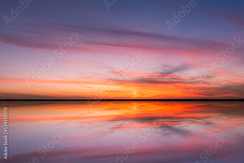 Sunset on Harney Lake at sunset, Florida © Danita Delimont