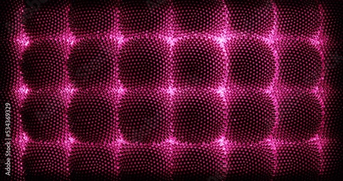 3d render with black and pink sharp background