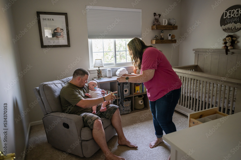 Marine veteran with service dog and family living life. Marine veteran with service dog and family living life.