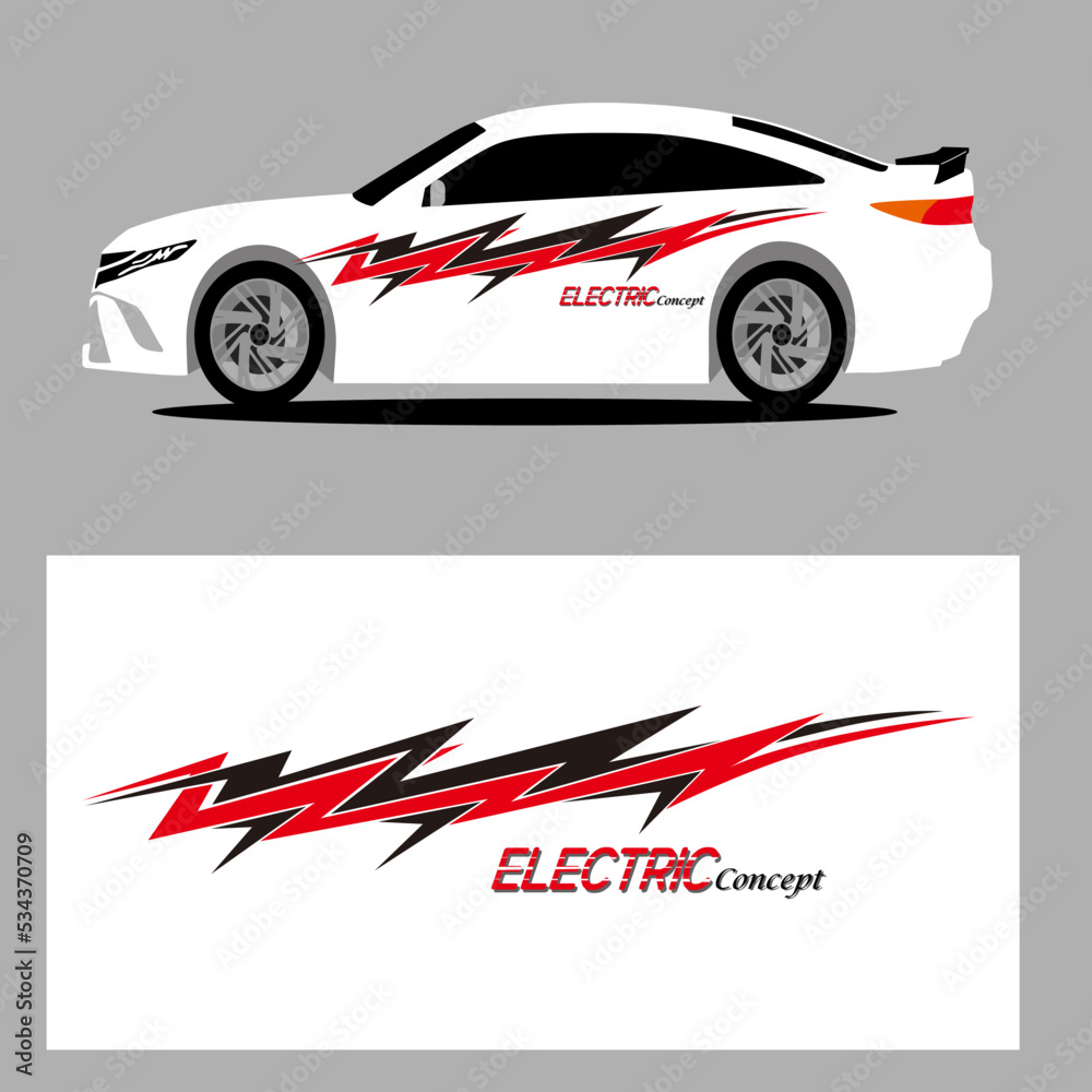 abstract car stripes art decal. stripes car decal. sticker car decal abstract car stripes art decal. stripes car decal. sticker car decal