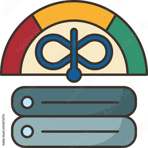 bandwidth icon