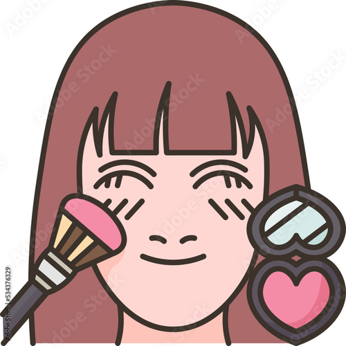 blusher icon