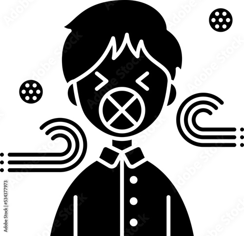 Breathlessness icon