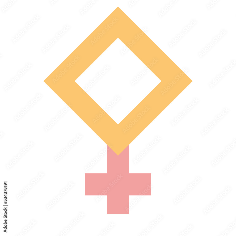 Obraz premium pallas modern line style icon