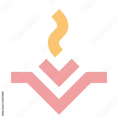 vesta modern line style icon