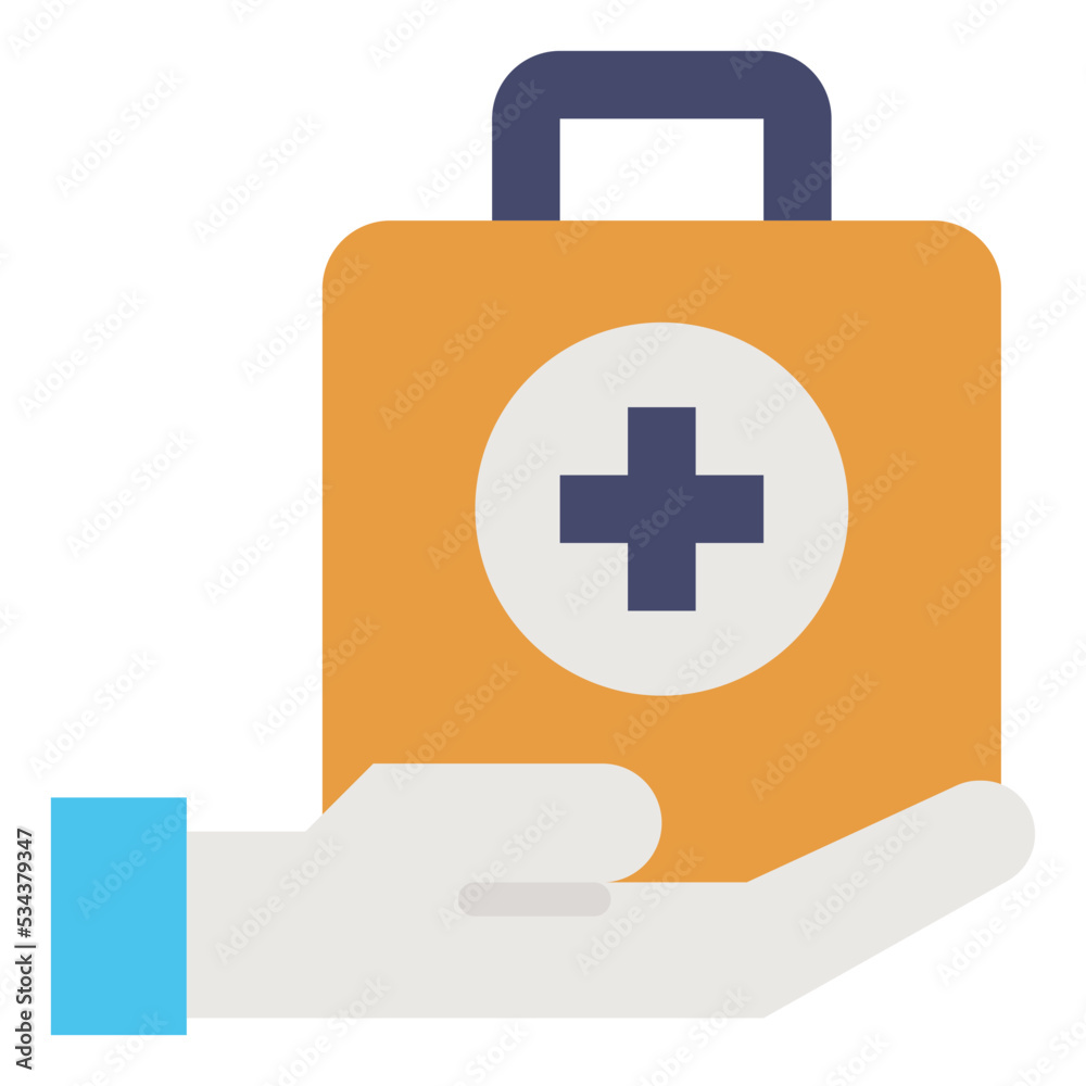 Fototapeta premium medical modern line style icon