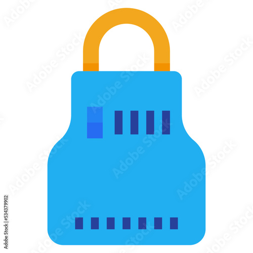 lockbox modern line style icon photo