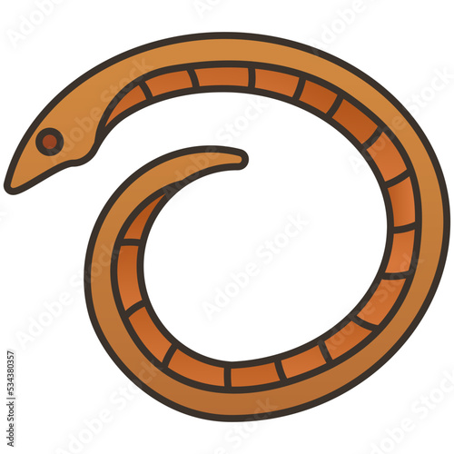 Caecilian icon