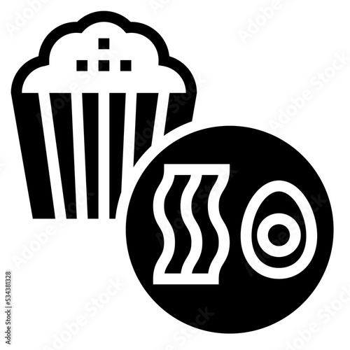 ketogenic modern line style icon