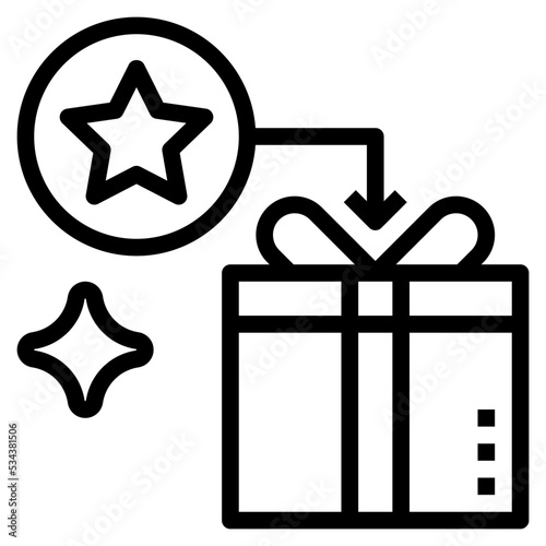 redeem modern line style icon