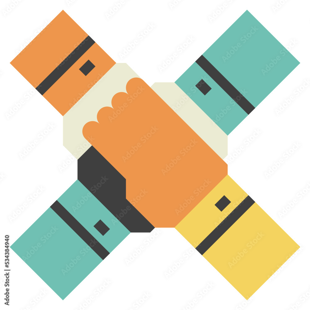 partnership modern line style icon partnership modern line style icon