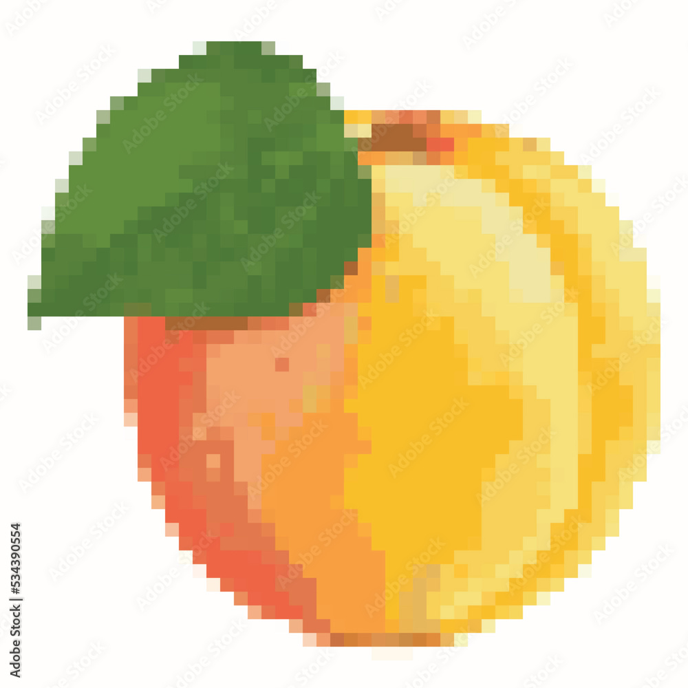 Pixelated Apricot Pixelated Apricot
