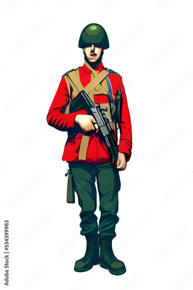 Cocnept art of soldiers from the 20th century. No specific country. Cocnept art of soldiers from the 20th century. No specific country.