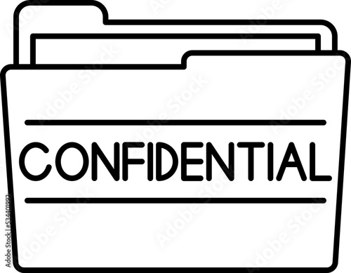 confidential icon