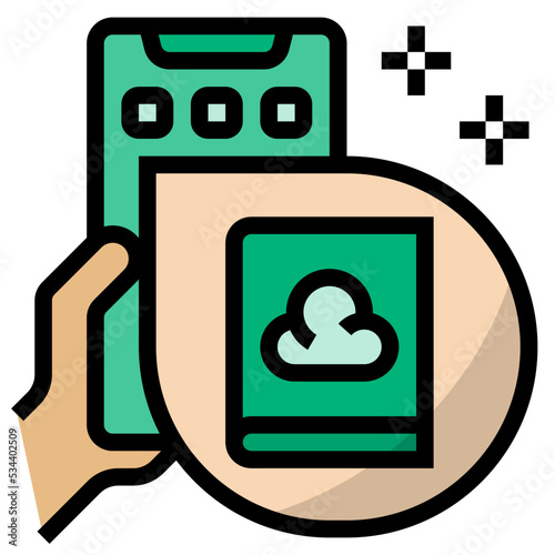 online book icon