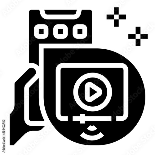 streaming icon