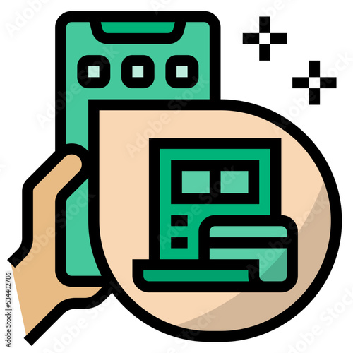online tax payment icon