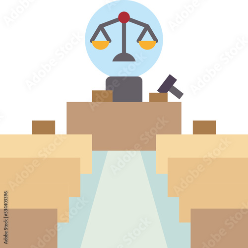 courtroom icon