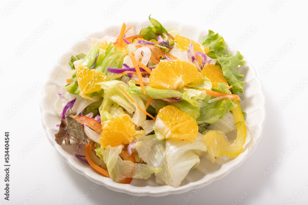 みかんと生野菜のサラダ みかんと生野菜のサラダ