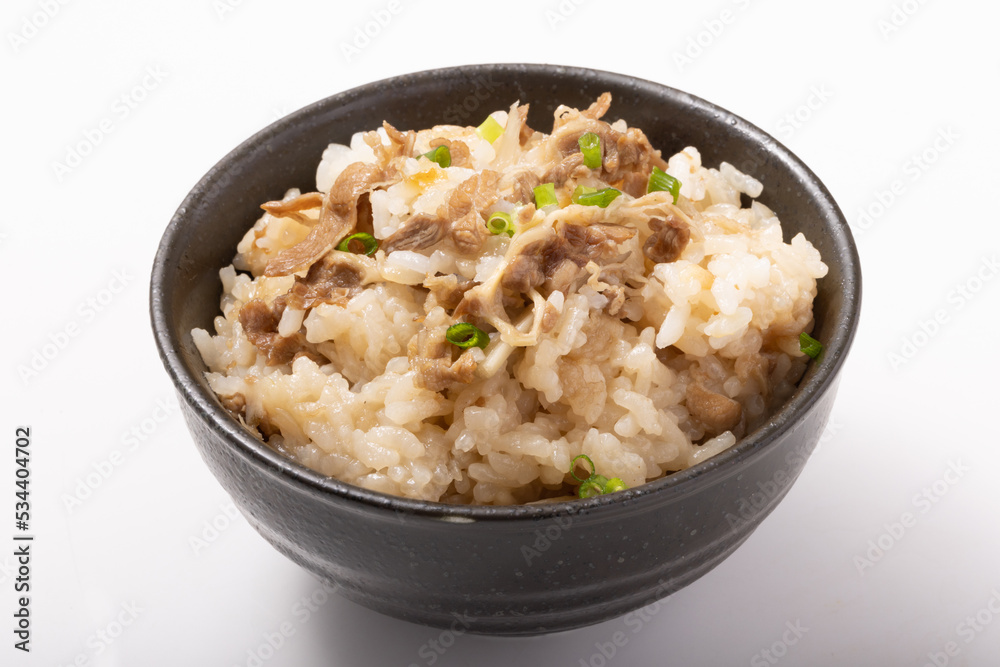 牛肉とごぼうの炊き込みご飯 牛肉とごぼうの炊き込みご飯