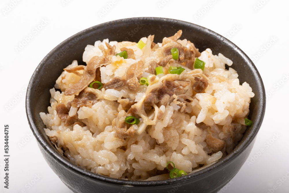 牛肉とごぼうの炊き込みご飯 牛肉とごぼうの炊き込みご飯