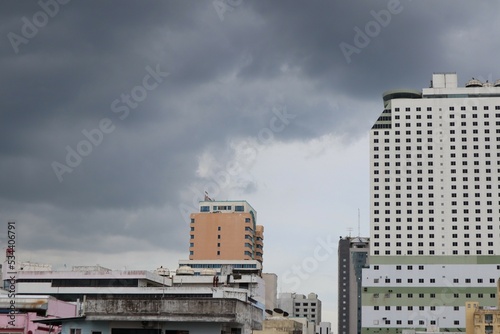 smoke from the chimney