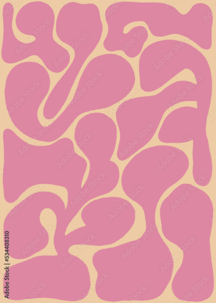 Retro Abstarct Print Retro Abstarct Print