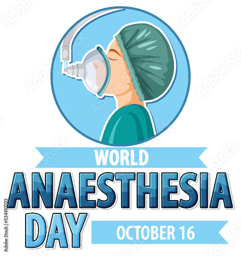 World Anaesthesia Day Logo Design