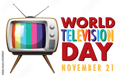 World Television Day Logo Design
