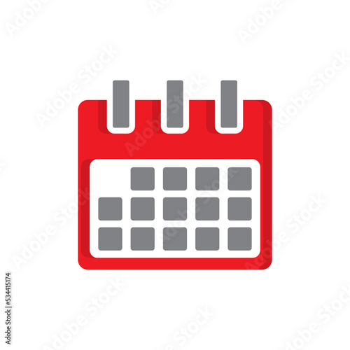 date icon , calender icon vector