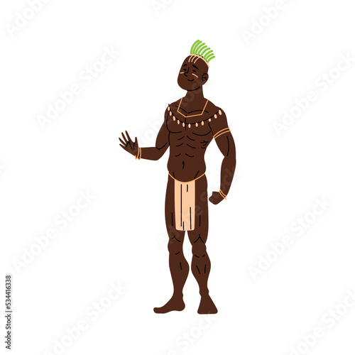 afro man ethnic community