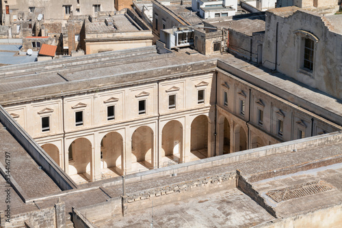 Lecce - ex convento dei Teatini - vista dall'alto photo