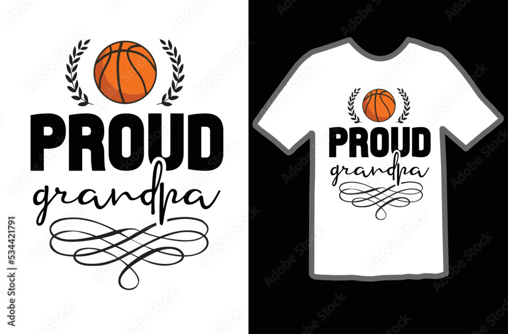 Proud grandpa t shirt design Proud grandpa t shirt design