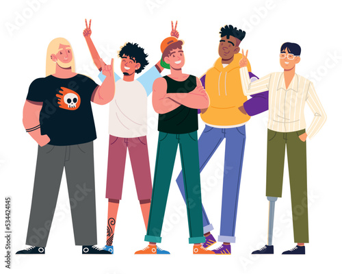 diversity male, inclusion and social equity
