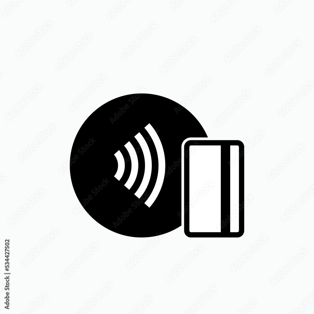 Cashless Icon. Modern Payment Method Symbol - Vector. Cashless Icon. Modern Payment Method Symbol - Vector.