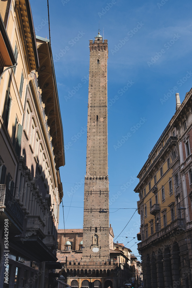 Asinelli tower, Bologna, Italy