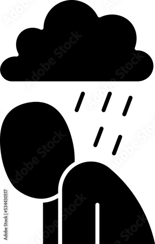 depressed icon
